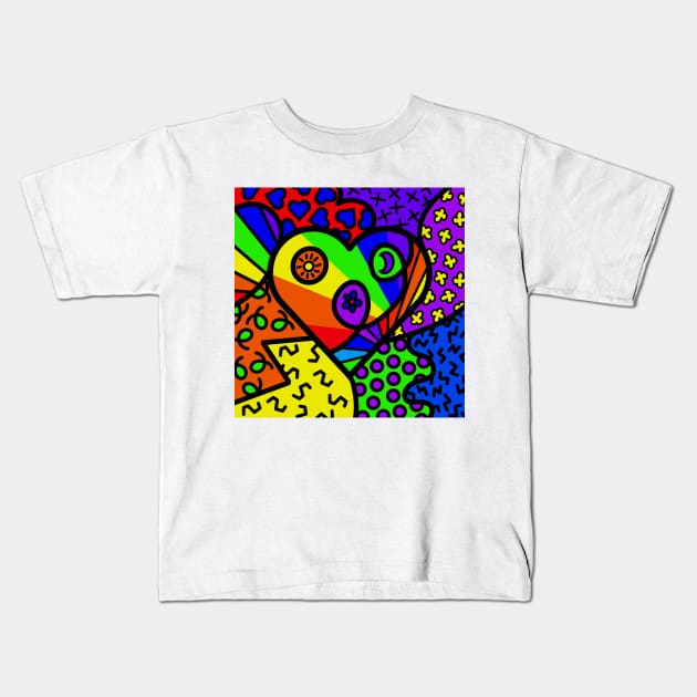 Coming Out #2 - Second in a Series of "Coming Out Day" Designs Kids T-Shirt by JossSperdutoArt